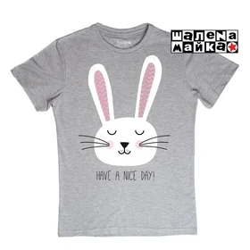 Прикольные футболки: Белый кролик